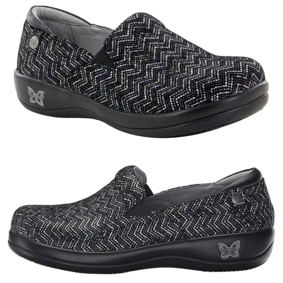 Alegria Women's Keli Slip On Leather Woman’s Size 37 US 7 - Picture 1 of 8
